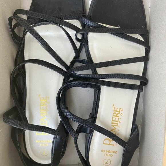CLASSY STRAPPY SANDALS 90s STYLE $13 - Picture 1 of 2